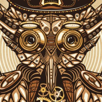 Steampunk Owl